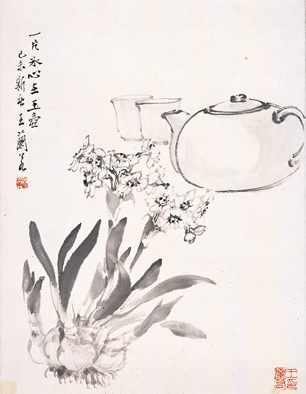 广东美术馆馆藏|王兰若《一片冰心在玉壶》