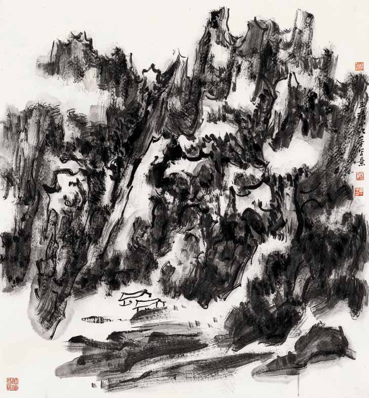 山川无尽——罗一平水墨山水画展