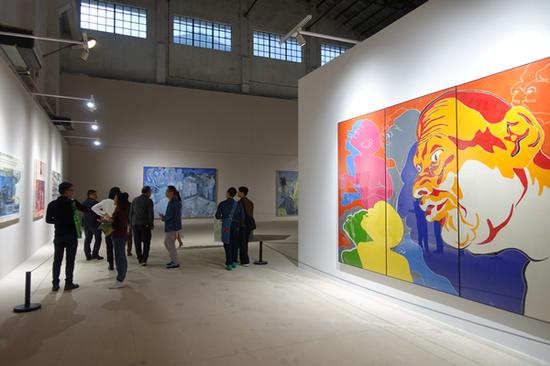 紫泥堂艺术小镇展览现场