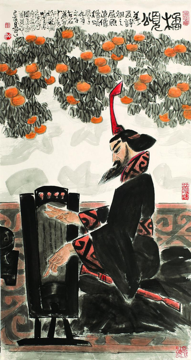 【广州日报】易至群个展:楚骚瑰丽沉雄,飞天墨彩氤氲 - 广东美术馆