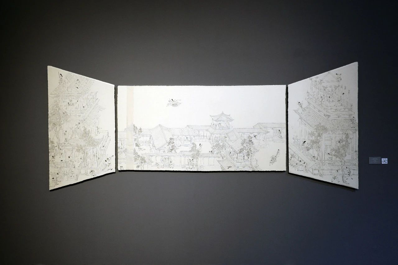 《七个夜晚：第七夜》 141×341cm  麻纸水墨  2019.jpg