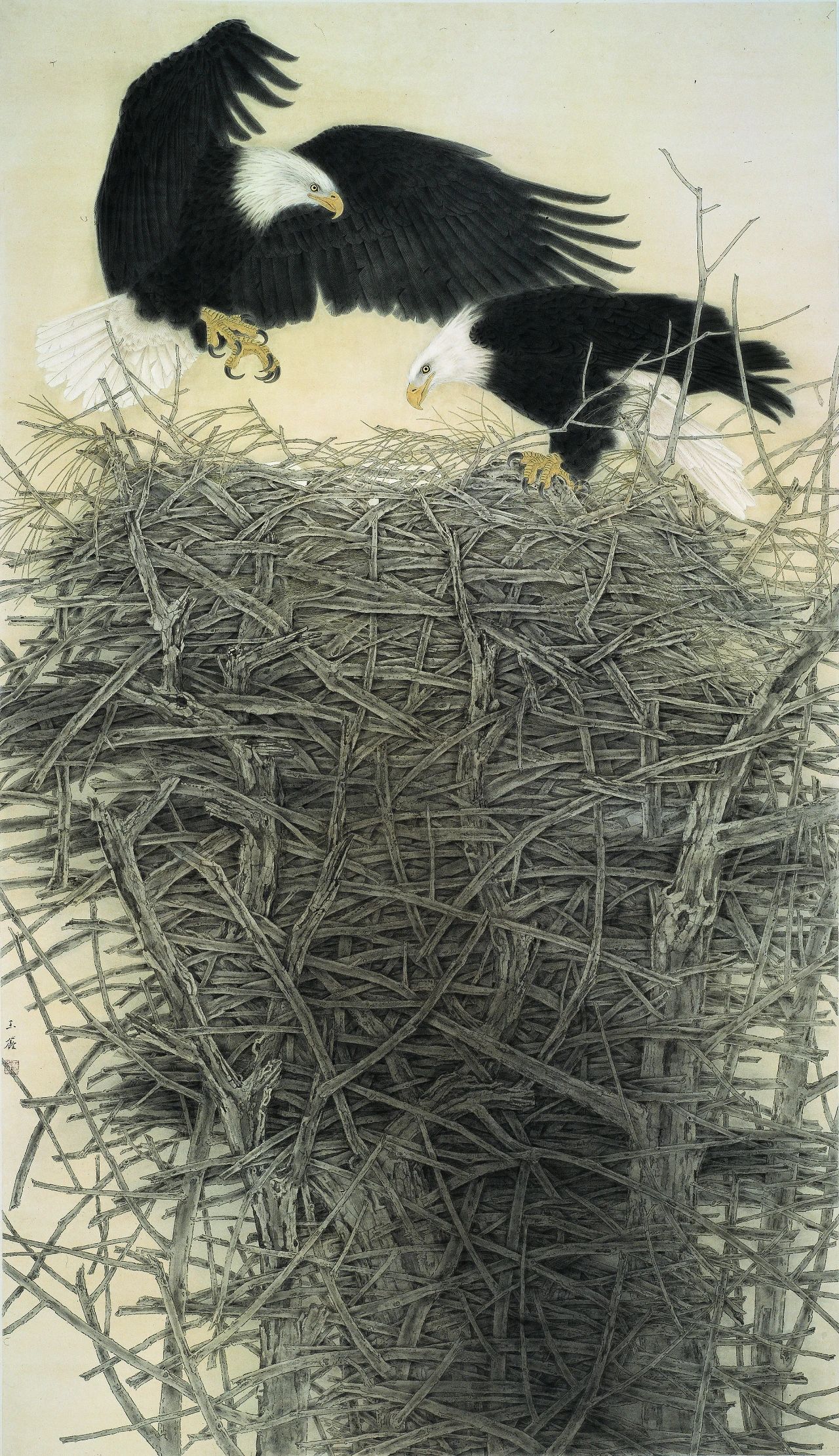 拂云,240x140cm，中国画，2010年.jpg