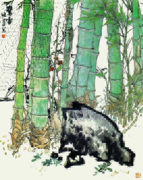 8中国美術 中国画